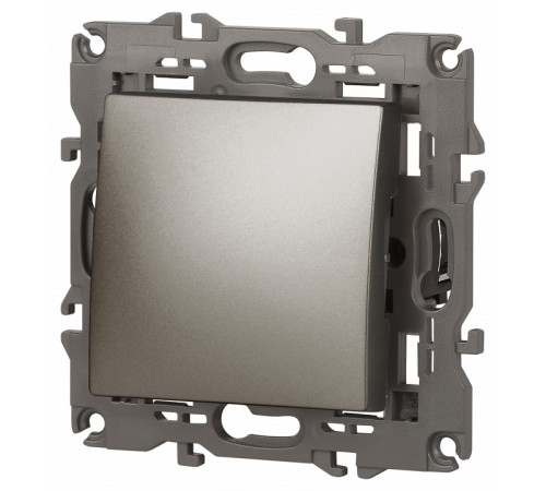 Выключатель одноклавишный без рамки Эра Эра Elegance 14-1101-16