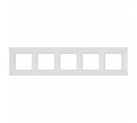 Рамка на 5 постов Эра Эра Elegance 14-5005-01М