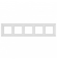 Рамка на 5 постов Эра Эра Elegance 14-5005-01М
