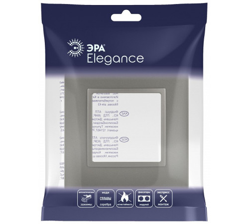 Рамка на 1 пост Эра Эра Elegance 14-5011-16