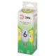 Лампа светодиодная Эра Green Line LED B35-6W-830-E14 GL