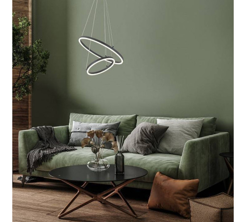 Подвесной светильник Escada Void 10254/2LED Black APP