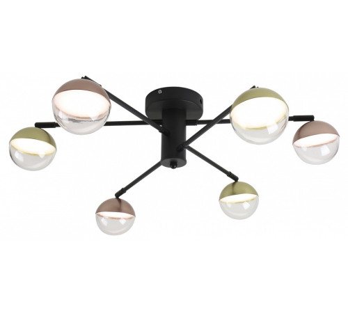 Люстра на штанге Escada DIVERSE 10271/6LED Gold/Copper