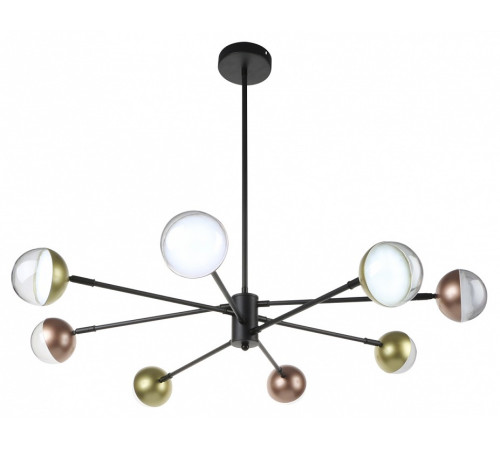 Люстра на штанге Escada DIVERSE 10271/8LED Gold/Copper