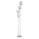 Торшер Escada Denver White/Silver 1109/4
