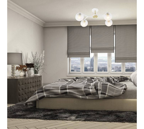 Люстра на штанге Escada Avignon 1130/4PL White