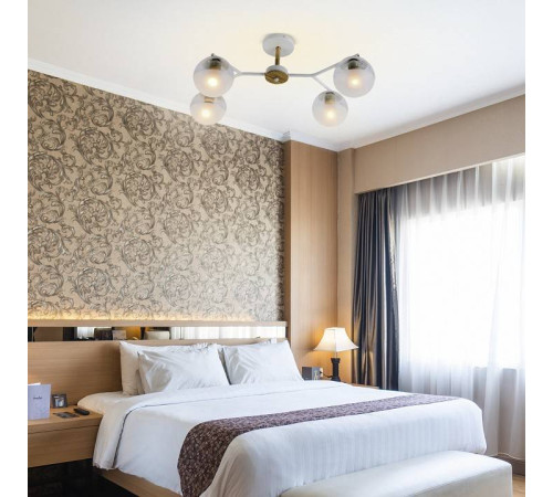 Люстра на штанге Escada Avignon 1130/4PL White