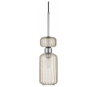 Подвесной светильник Escada Gloss 1141/1S Chrome/Beige