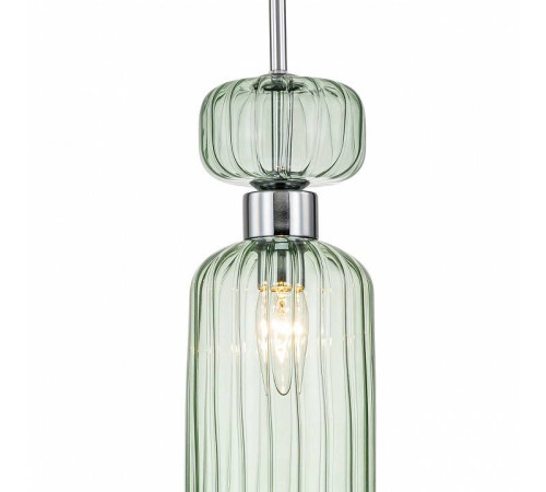 Подвесной светильник Escada Gloss 1141/1S Chrome/Green