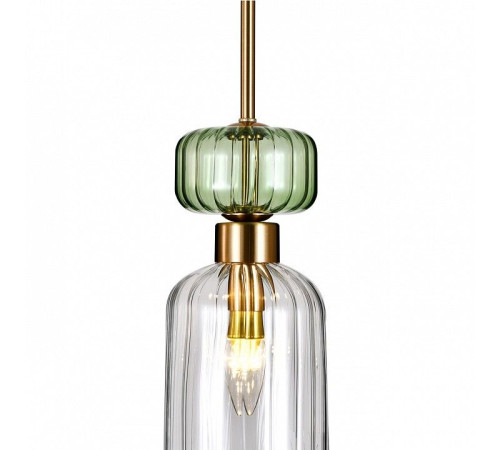 Подвесной светильник Escada 1141/1S Green/Clear