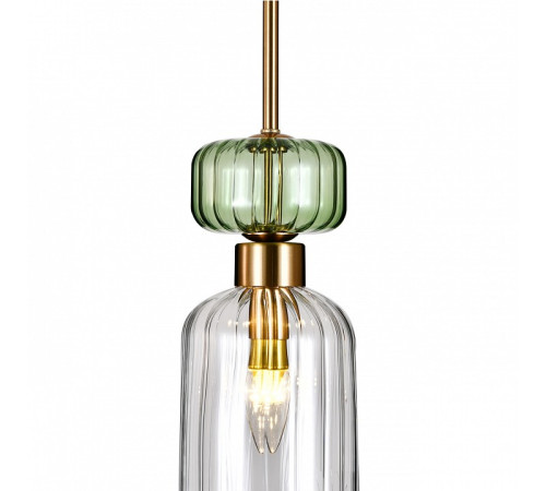 Подвесной светильник Escada 1141/1S Green/Clear