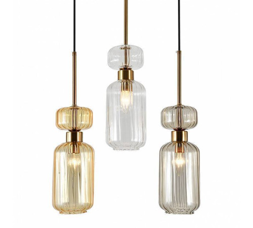 Подвесной светильник Escada GLOSS 1141/3S BG/CL/AM