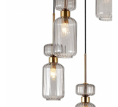 Подвесной светильник Escada GLOSS 1141/5S Smoke