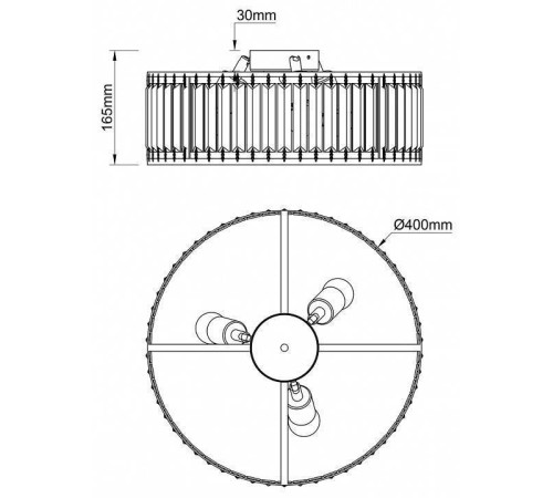 Накладной светильник Escada Unona 2116/3