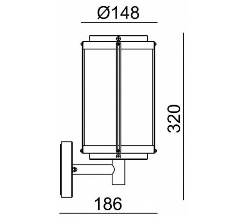 Светильник на штанге Escada 30003 30003W/03
