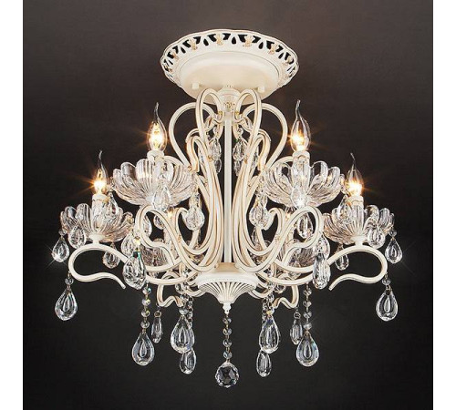 Потолочная люстра Eurosvet Etna 12205/6 белый Strotskis