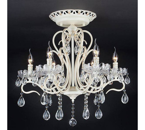 Потолочная люстра Eurosvet Etna 12205/6 белый Strotskis