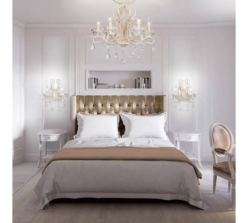 Потолочная люстра Eurosvet Etna 12205/6 белый Strotskis