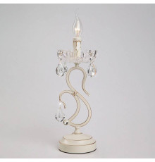 Настольная лампа декоративная Eurosvet Etna 12205/1T белый Strotskis