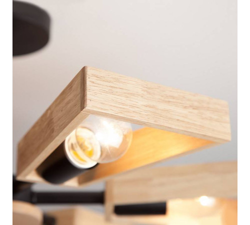 Потолочная люстра Eurosvet Klark 70056/8 черный