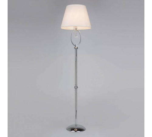 Торшер Eurosvet Madera 01056/1 хром/прозрачный хрусталь Strotskis