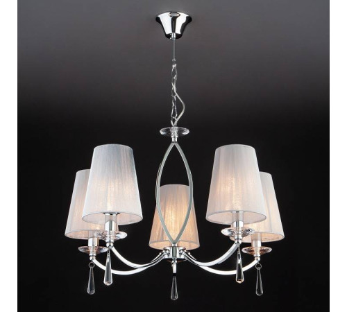 Подвесная люстра Eurosvet Valery 60079/5 хром
