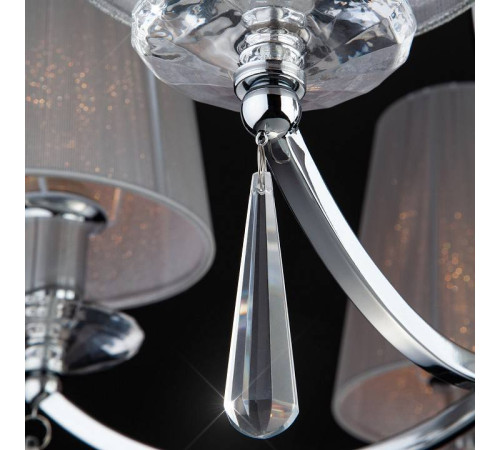 Подвесная люстра Eurosvet Valery 60079/5 хром