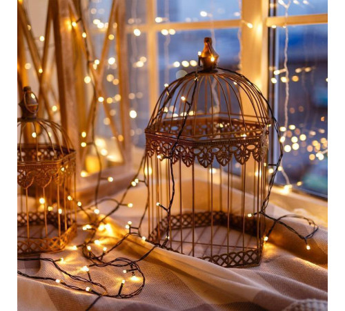 Гирлянда Нить Eurosvet 400-001 400-001 теплый белый