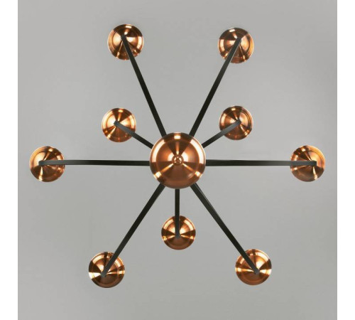 Подвесная люстра Eurosvet Lazzaro 60098/9 черный 60098/9