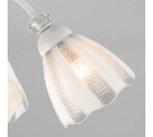 Люстра на штанге Eurosvet Floranse 30155/5 белый