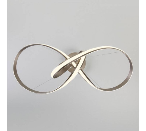 Подвесной светильник Eurosvet Kink 90174/1 сатин-никель 42W