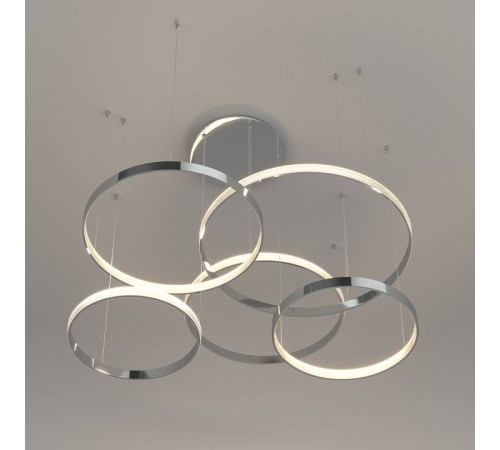 Подвесной светильник Eurosvet Posh 90175/5 хром 160W