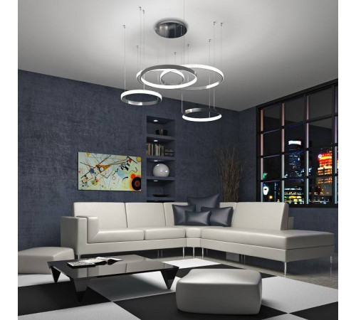 Подвесной светильник Eurosvet Posh 90175/5 хром 160W