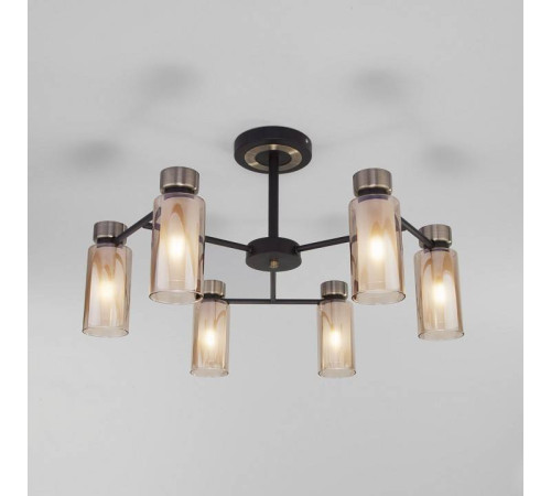 Потолочная люстра Eurosvet Amado 70115/6 черный