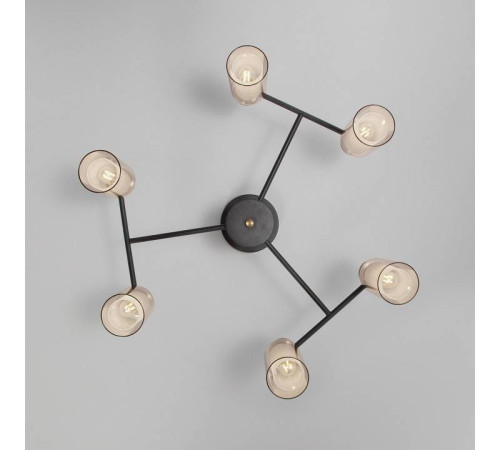 Потолочная люстра Eurosvet Amado 70115/6 черный