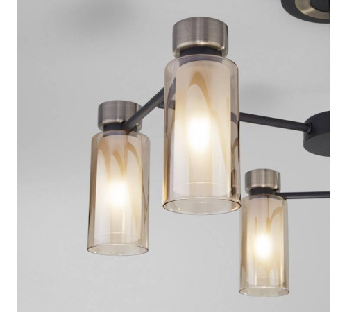 Потолочная люстра Eurosvet Amado 70115/6 черный