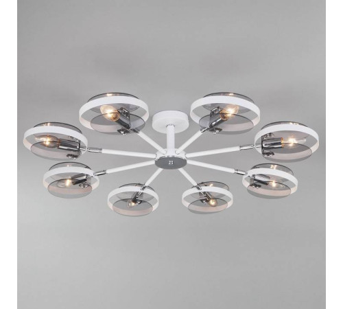 Люстра на штанге Eurosvet Gallo 70121/8 белый