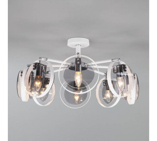 Люстра на штанге Eurosvet Gallo 70121/8 белый