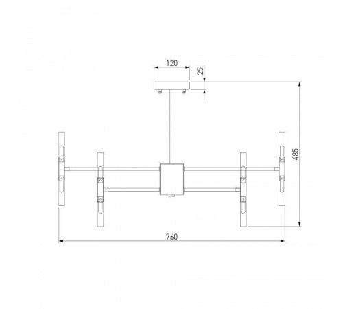 Люстра на штанге Bogate's Bastone 346 Smart