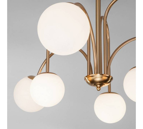 Люстра на штанге Eurosvet Alix 30177/6 латунь