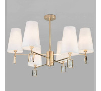 Люстра на штанге Eurosvet Milazzo золото 60137/6