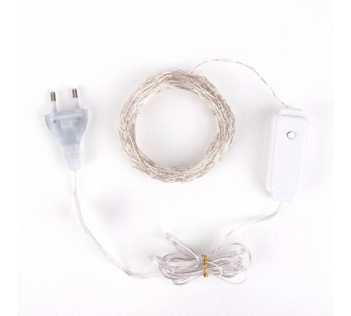 Гирлянда Супернить Eurosvet 400-009 400-009 белый 10 м IP20