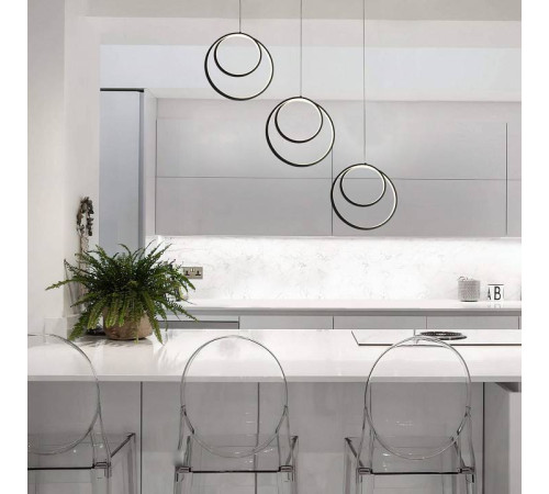 Подвесной светильник Eurosvet Flow 90308/3 черный