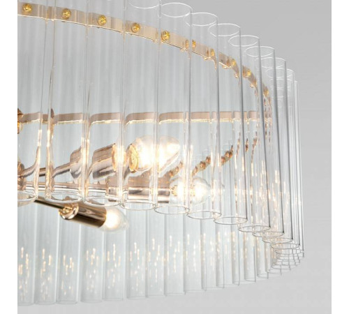 Люстра на штанге Bogate's Flamel 373/8 Smart золото