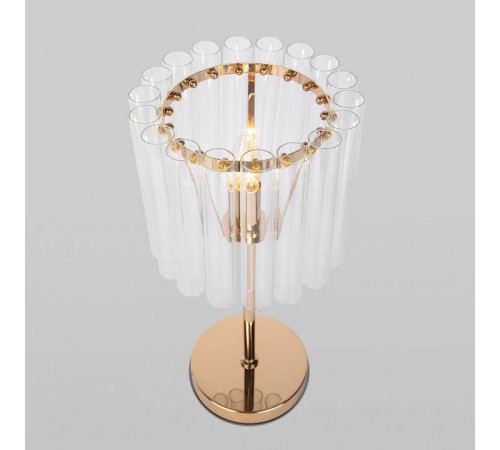 Настольная лампа декоративная Bogate's Flamel 01116/1 золото