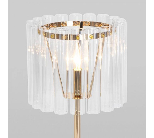 Настольная лампа декоративная Bogate's Flamel 01116/1 золото