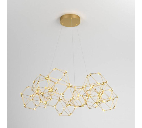 Подвесная люстра Eurosvet Uma 90169/12 медь