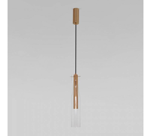 Подвесной светильник Eurosvet Swan 50253/1 LED латунь