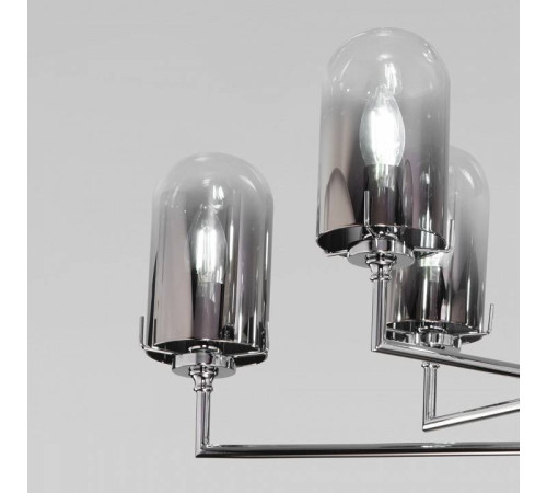 Люстра на штанге Eurosvet Pluto 60156/8 хром