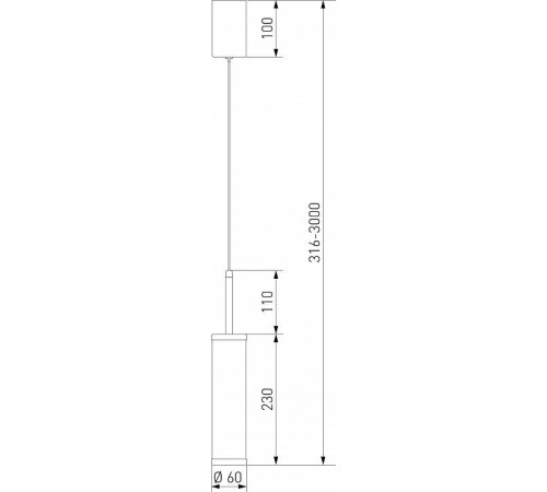 Подвесной светильник Eurosvet Stark a067953
